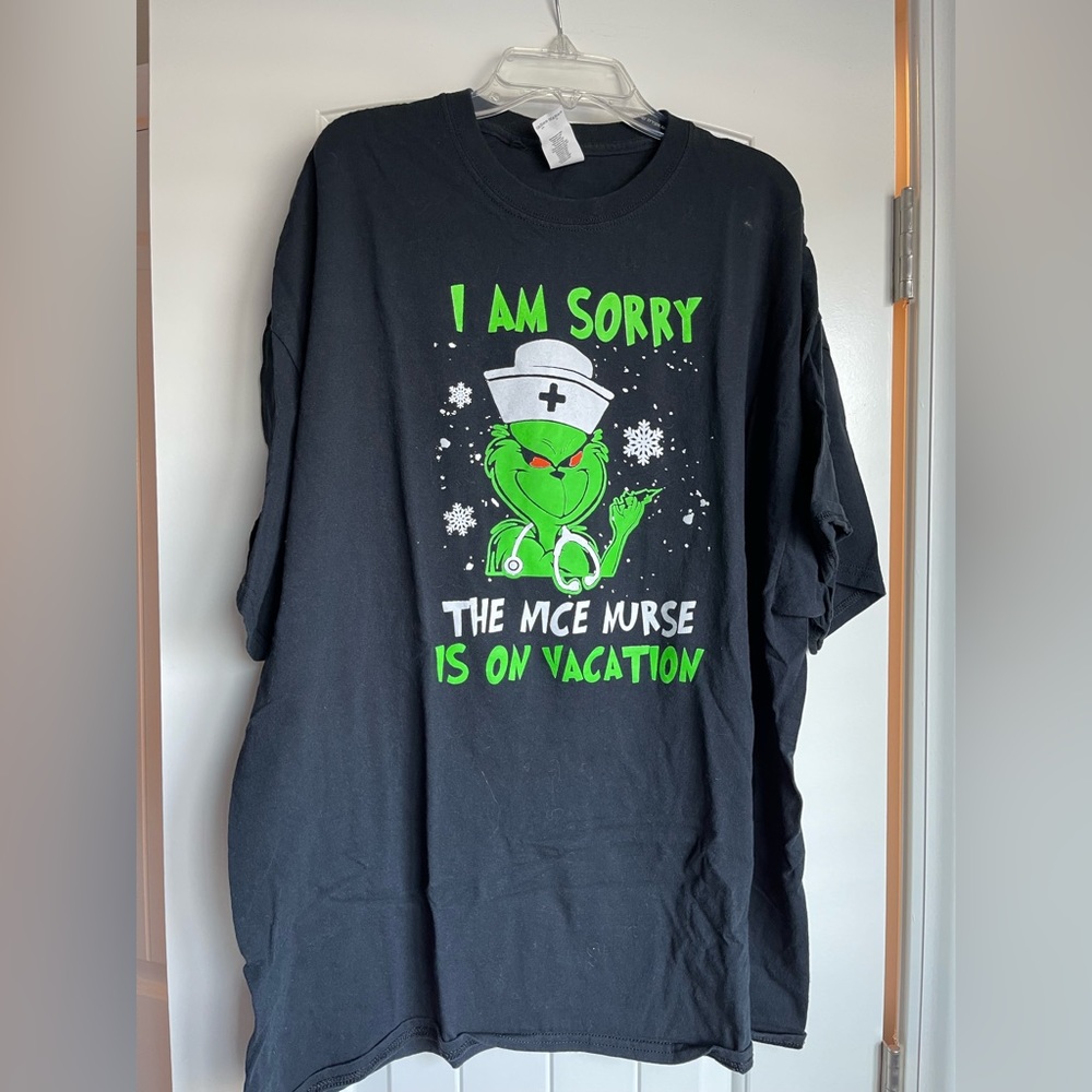Grinch nurse shirt